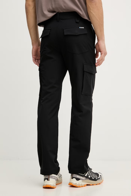 Ρούχα Columbia ανδρικό παντελόνι πεζοπορίας ROC 2142141 μαύρο