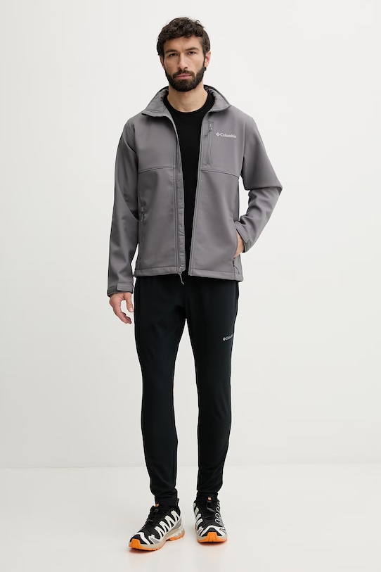 Columbia spodnie trekkingowe męskie Stealth Spring 2157253 czarny SS26