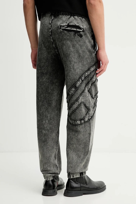 Odzież Diesel spodnie dresowe bawełniane P-MARKY-DEN A19324.0KIBZ szary