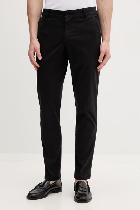 Diesel spodnie męskie bawełniane z elastanem P-DEFINE-EPCH czarny A20454.0EPCH