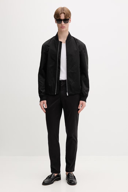 Diesel spodnie męskie bawełniane z elastanem P-DEFINE-EPCH A20454.0EPCH czarny SS26