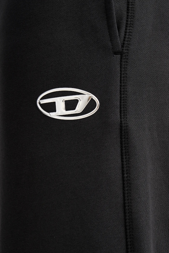 Bavlnené tepláky Diesel P-MARKY-IOD čierna A21794.0BKBW