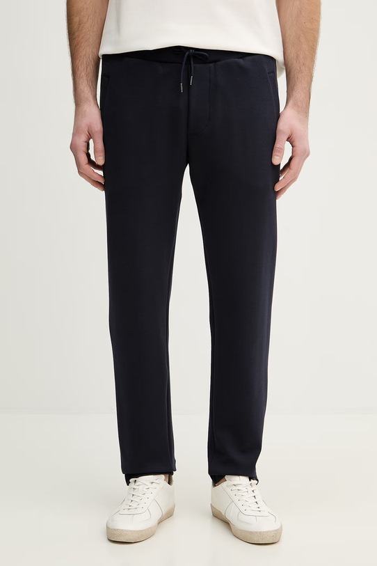 Paul&Shark spodnie dresowe z elastanem granatowy 26411815