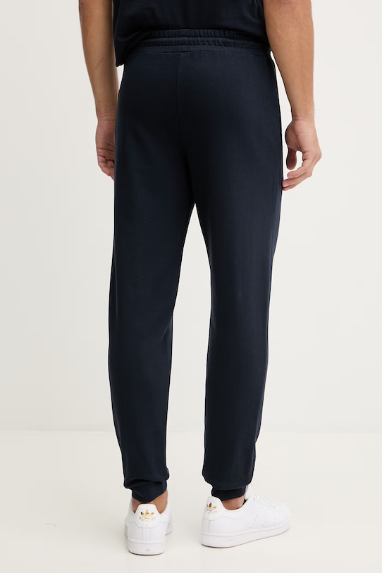 Odzież EA7 Emporio Armani spodnie dresowe bawełniane AF22266.7M001415 granatowy