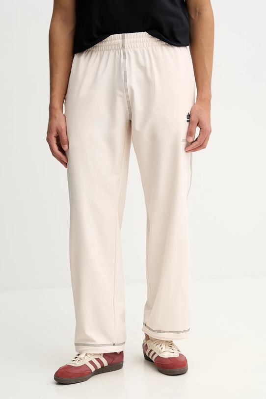 adidas Originals spodnie dresowe tkanina beżowy KA8545