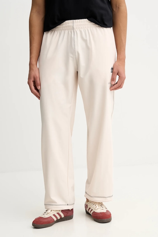 adidas Originals spodnie dresowe tkanina beżowy KA8545