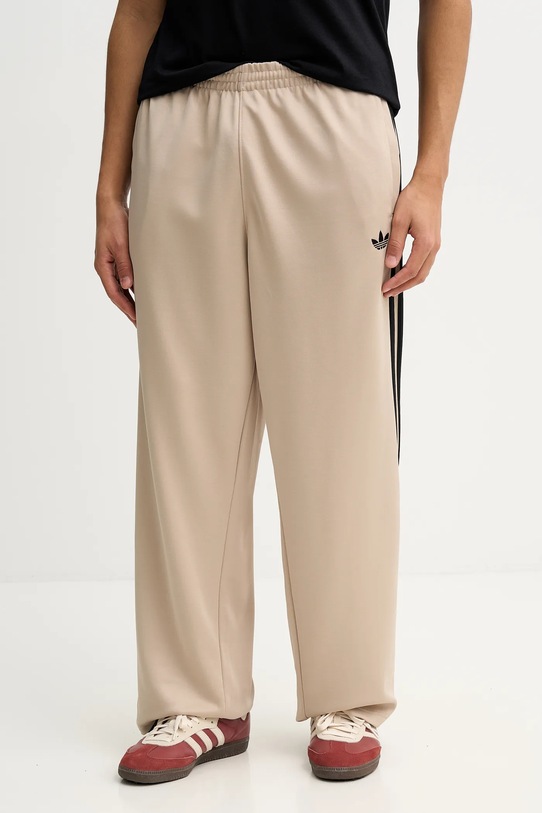 Tepláky adidas Originals pletenina béžová KC8527