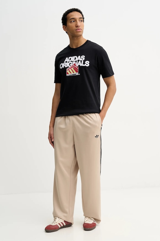 Tepláky adidas Originals KC8527 béžová SS26