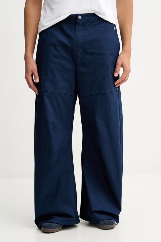 adidas Originals spodnie tkanina niebieski KD0585