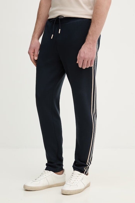 Hackett London spodnie dresowe granatowy HM5800082