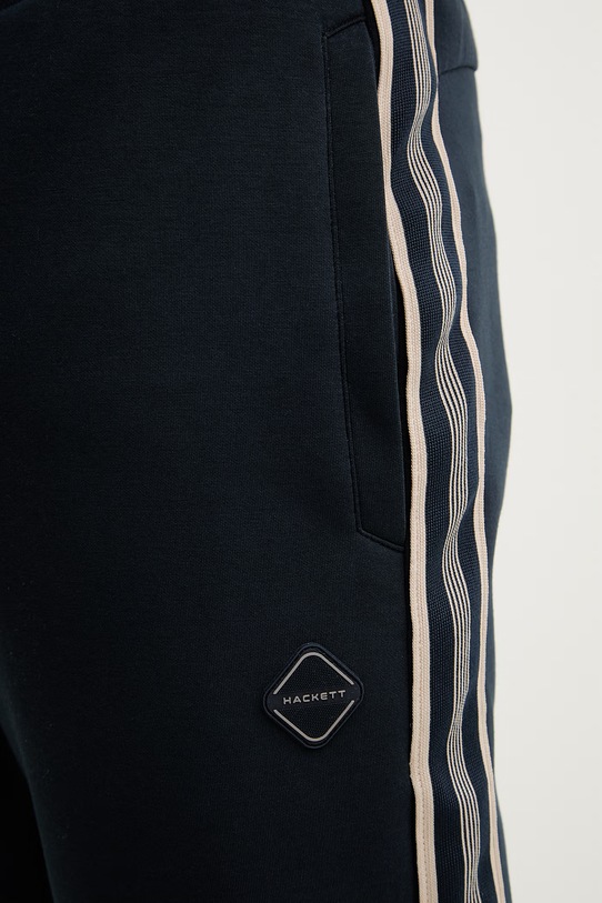 Hackett London spodnie dresowe HM5800082 granatowy