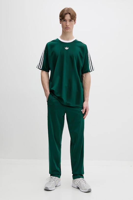 adidas Originals spodnie dresowe Firebird KD8317 zielony SS26