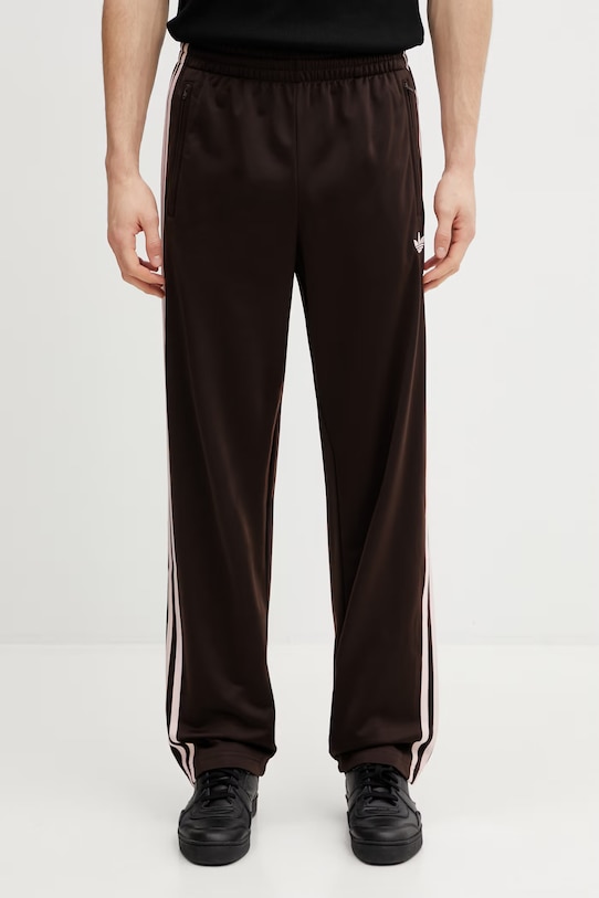 adidas Originals spodnie dresowe Firebird KD8321 brązowy SS26