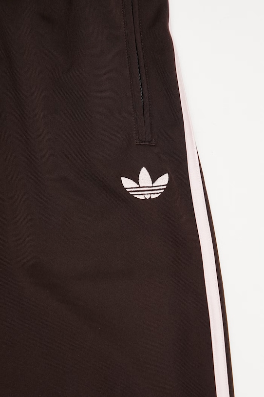 adidas Originals spodnie dresowe Firebird brązowy KD8321