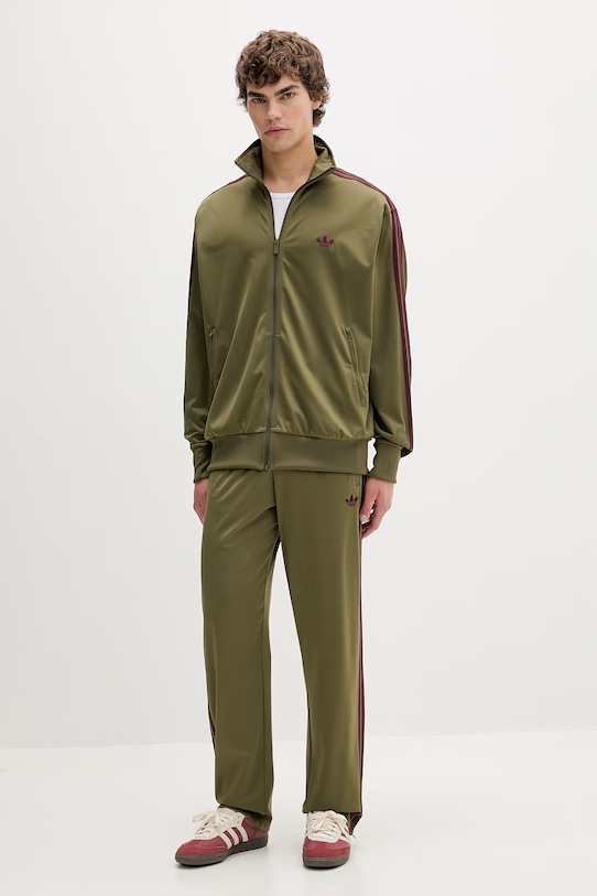 adidas Originals spodnie dresowe Firebird KE1649 zielony SS26