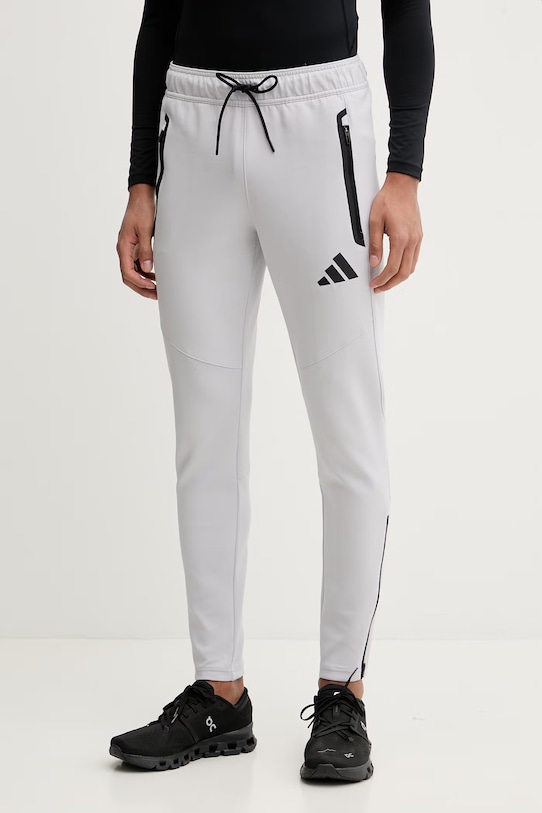 Παντελόνι προπόνησης adidas Performance στάμπα γκρί KF6071