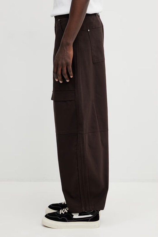 adidas Originals spodnie KG6442 brązowy SS26