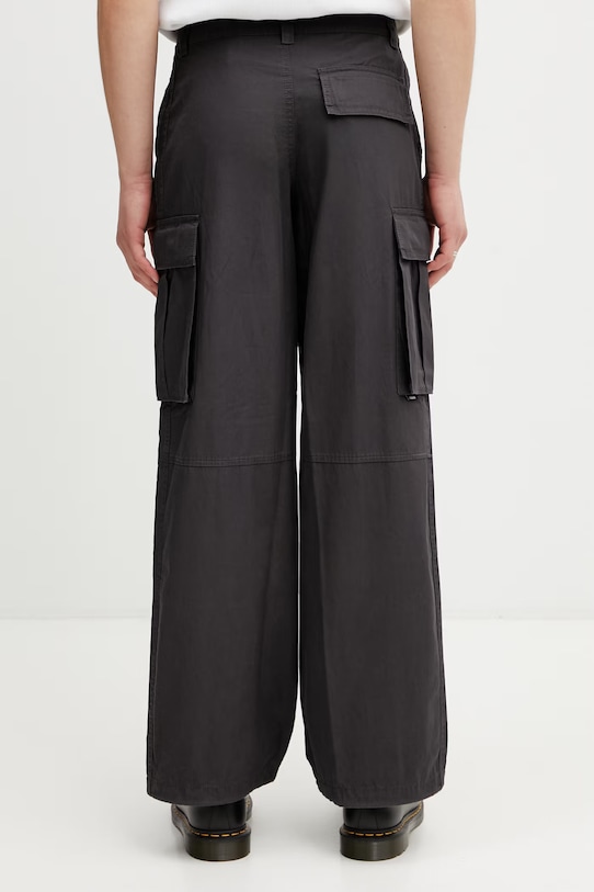 Odzież adidas Originals spodnie cargo bawełniane męskie KS6854 szary