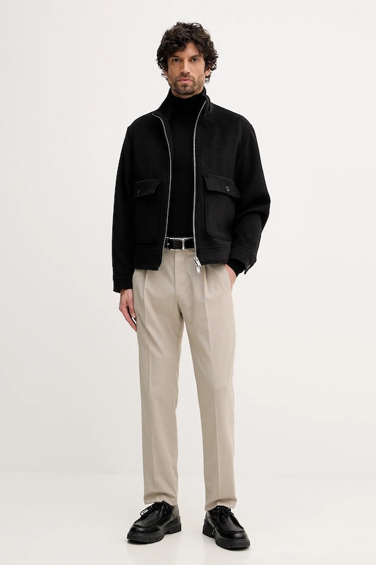 Joop! spodnie 30101677 beżowy SS26