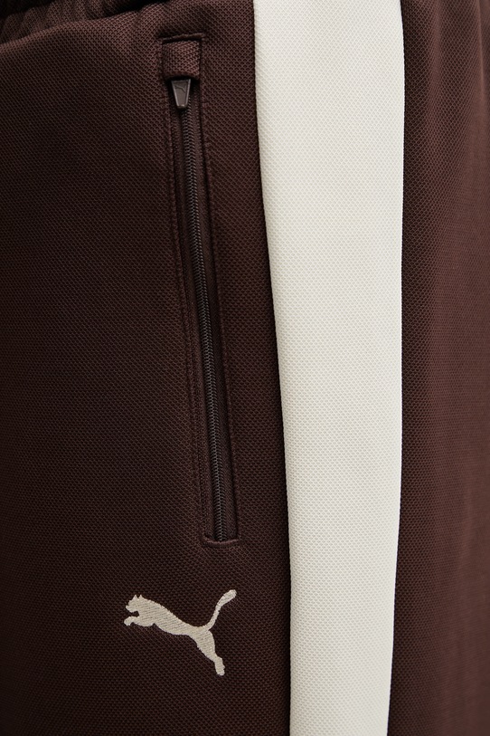 Puma Always on spodnie dresowe męskie brązowy 629589