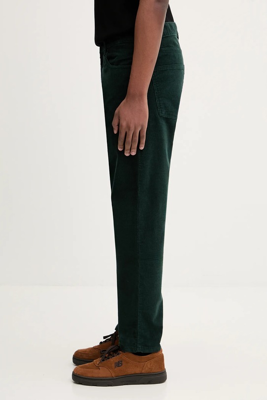 Carhartt WIP pantaloni in cotone Newel Pant I031456.3GH02 verde SS26