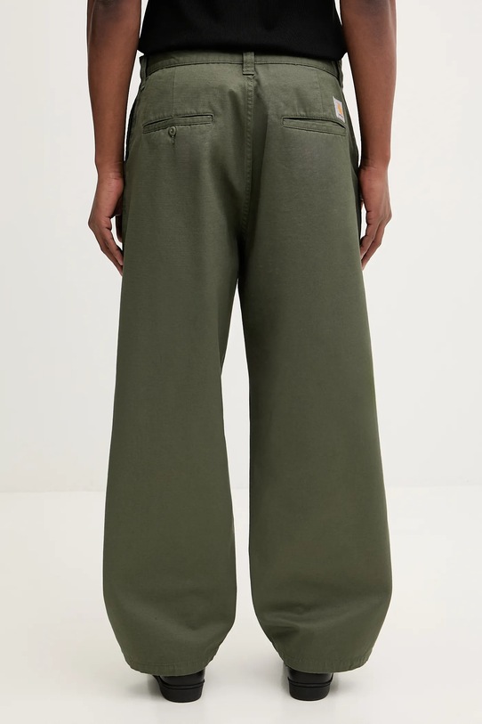 Abbigliamento Carhartt WIP pantaloni in cotone Brady Pant I036312.1102 verde