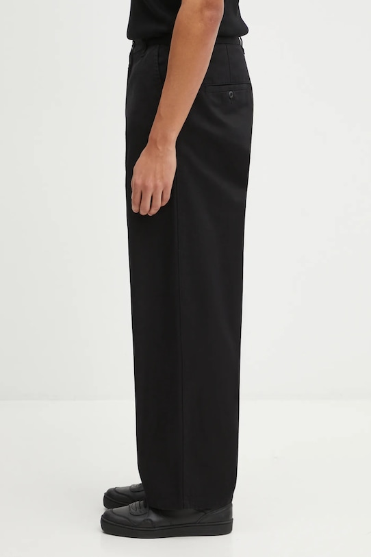 Carhartt WIP spodnie bawełniane Brady Pant I036312.8902 czarny SS26