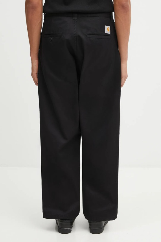 Odzież Carhartt WIP spodnie bawełniane Brady Pant I036312.8902 czarny