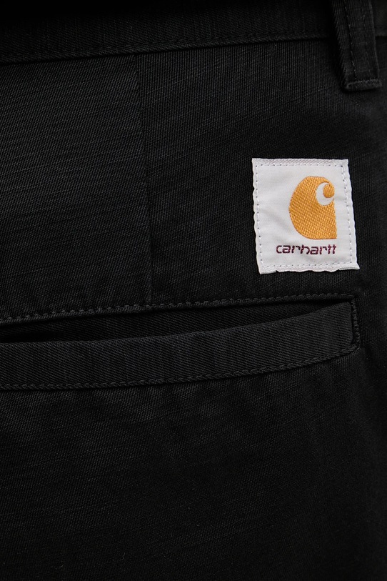 Carhartt WIP pantaloni in cotone Brady Cargo Pant nero I036313.8902
