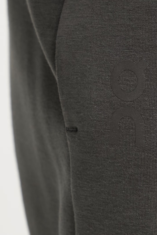 On spodnie dresowe męskie z bawełną Focus Tech szary 1MF30320345