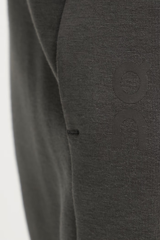 On spodnie dresowe męskie z bawełną Focus Tech szary 1MF30320345