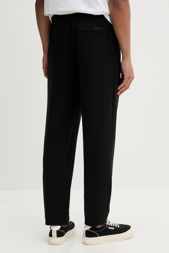 Oblačila Calvin Klein hlače moške z viskozo LV04LF607G črna