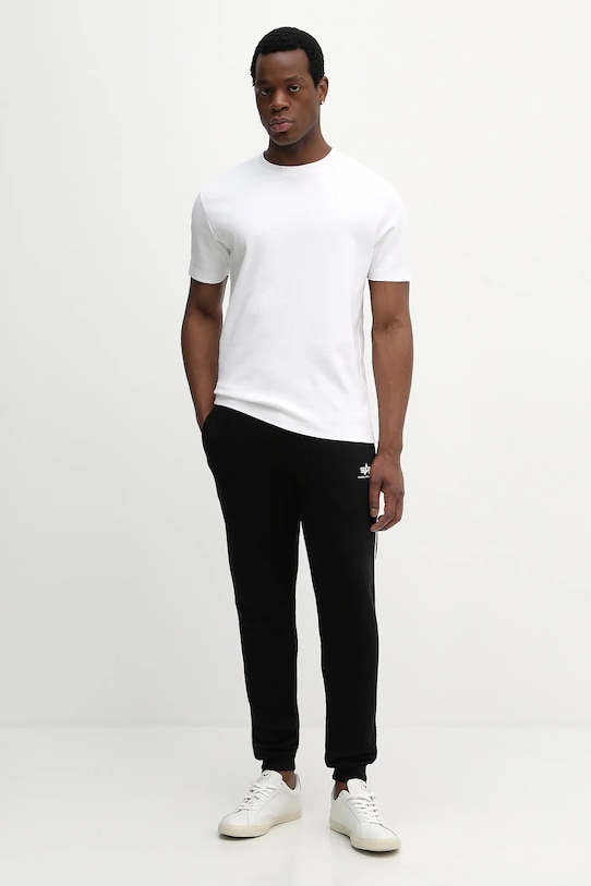 Спортивні штани Alpha Industries Track Jogger SL 156374 чорний SS26