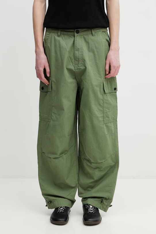Alpha Industries pantaloni cargo pentru bărbați, din bumbac Ripstop Cargo Pant verde 258200