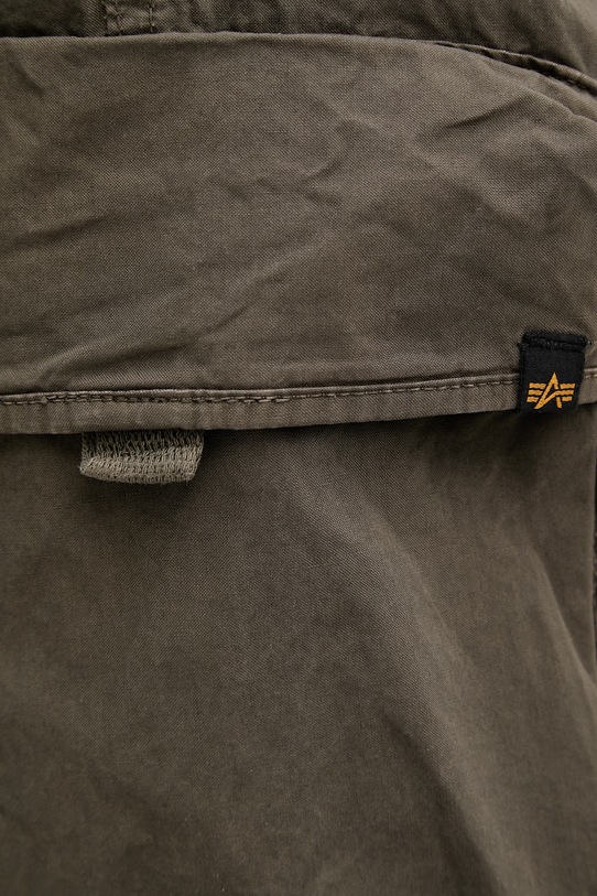 Alpha Industries spodnie męskie bawełniane Division Pant zielony 266203