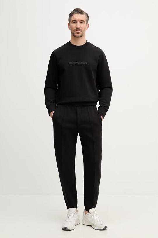 Emporio Armani spodnie dresowe EM004542.AF10013 czarny SS26