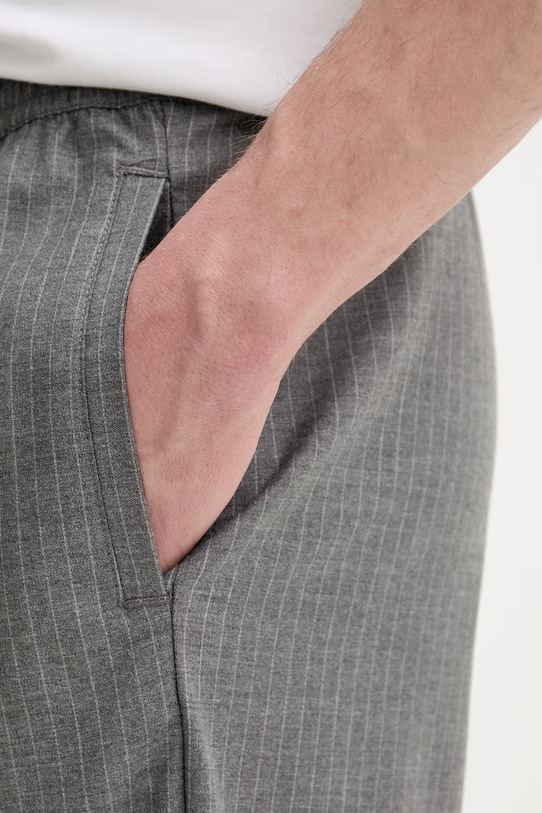 American Vintage spodnie męskie z wiskozą szary MYRO10A