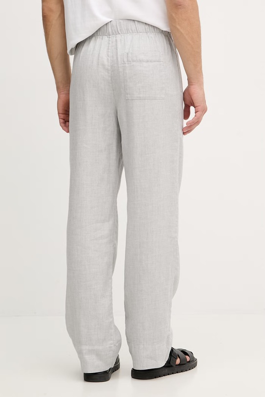 Одежда Frescobol Carioca брюки straight мужские со льном 2768.60 серый