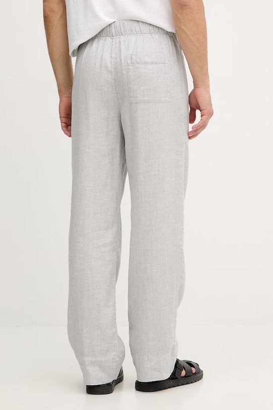 Одежда Frescobol Carioca брюки straight мужские со льном 2768.60 серый