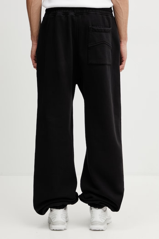 Odzież RHUDE Classique spodnie dresowe bawełniane męskie RHSS26PA03012 czarny
