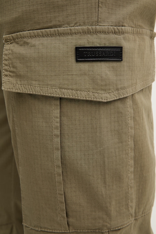 Trussardi spodnie zielony P723M000138N