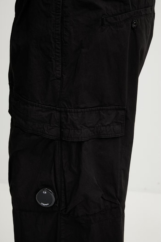 Bavlnené nohavice C.P. Company čierna 20CMPA126A110325G