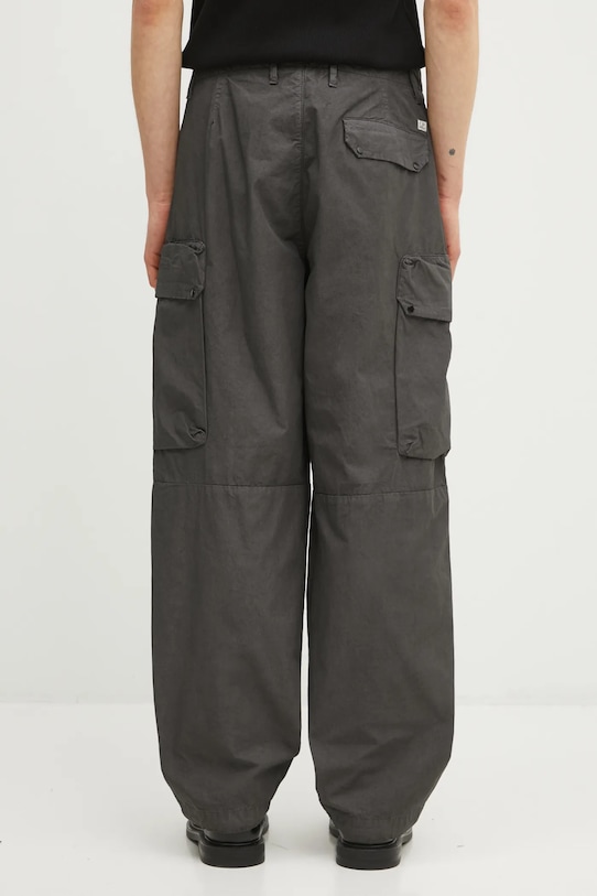 Odzież C.P. Company spodnie bawełniane 20CMPA128A110325G szary