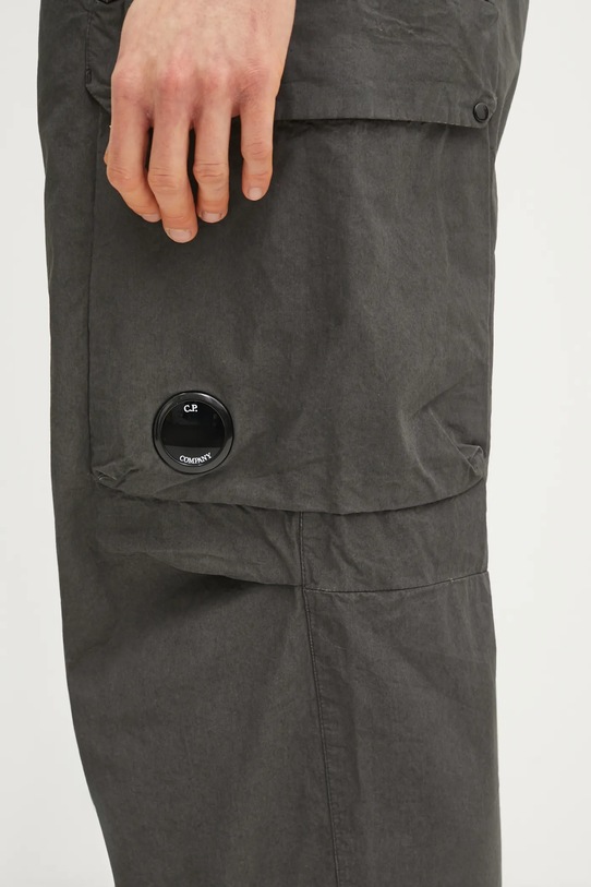 C.P. Company spodnie bawełniane szary 20CMPA128A110325G