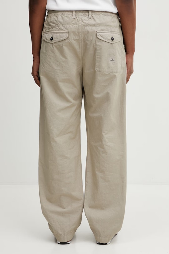 Ρούχα Βαμβακερό παντελόνι C.P. Company 20CMPA158A110325G μπεζ