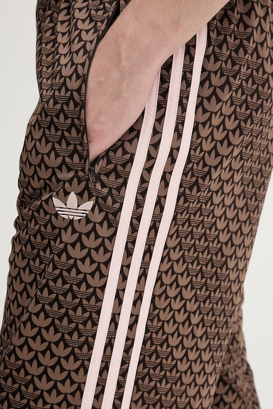 adidas Originals pánske teplákové nohavice Firebird hnedá KE1678