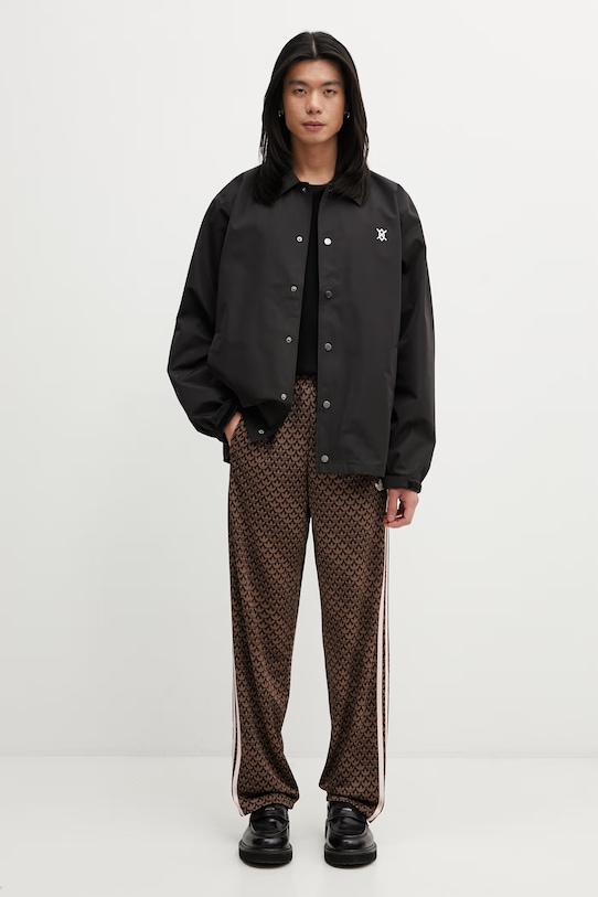 adidas Originals Firebird spodnie dresowe męskie brązowy KE1678