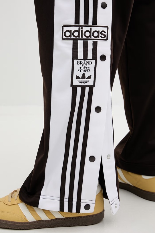 adidas Originals spodnie dresowe męskie Adibreak brązowy KE1679