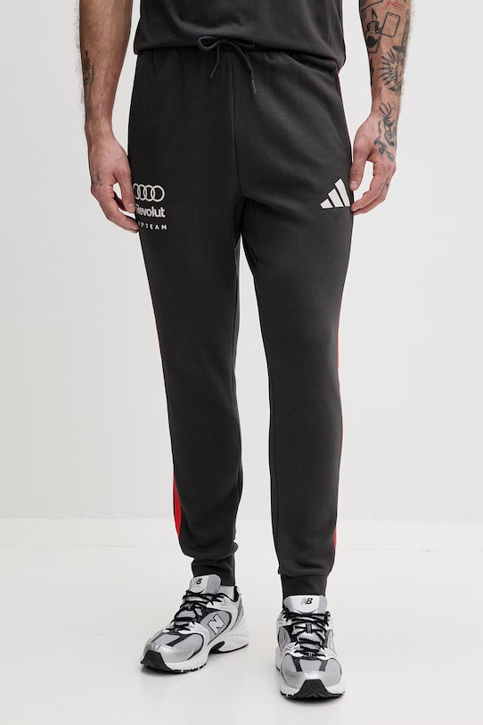 adidas spodnie dresowe męskie x Audi szary KE6783