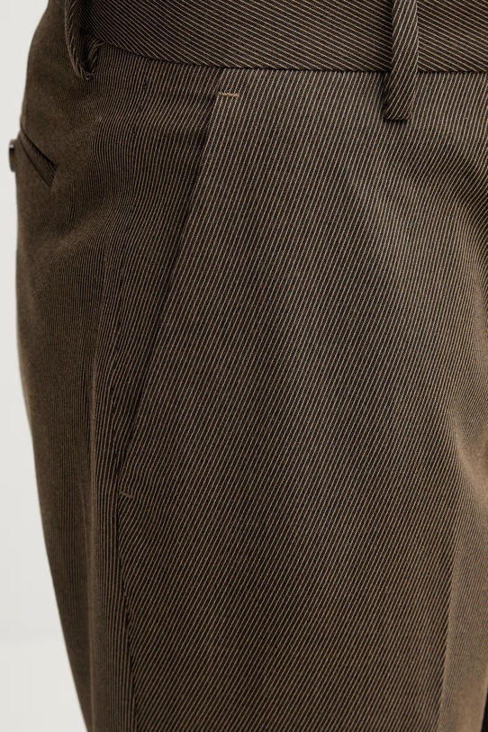 Sisley spodnie brązowy 48VESF05T